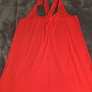 Orange Spring Summer Dress